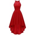 thumbnail image 1 of Vestido Bbonlinedress rojo Hi-Lo para cóctel, noche de graduación, boda, XS, 1 of 6