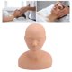 thumbnail image 1 of Modelo De Cabeza De Práctica De Maquillaje, Base Estable, Cabeza De Maniquí De Masaje Facial, Medio Cuerpo, Versátil, Realista, Lavable Para Tiendas De Salón, 1 of 7