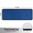 thumbnail image 5 of Kitchen Rugs Sets Of 2,Blue Black Geometric Pattern Anti Fatigue Kitchen Mat Rugs Non Slip Washable,Decorative Kitchen Floor Mats for Kitchen,Sink,Laundry,17"x47"+17"x47", 5 of 5