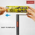 thumbnail image 5 of JUSTOHANA Extreme Sticky Large Surface Lint Roller, Long Handle Pet Hair Remover, Designed for Removing Pet Dog Cat Hair 90 Sheets per Roll, 6.3 inch Width, 5 of 6