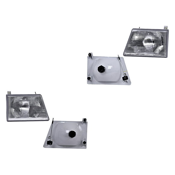 Par de Faros DEPO Econoline 1992 A 2007