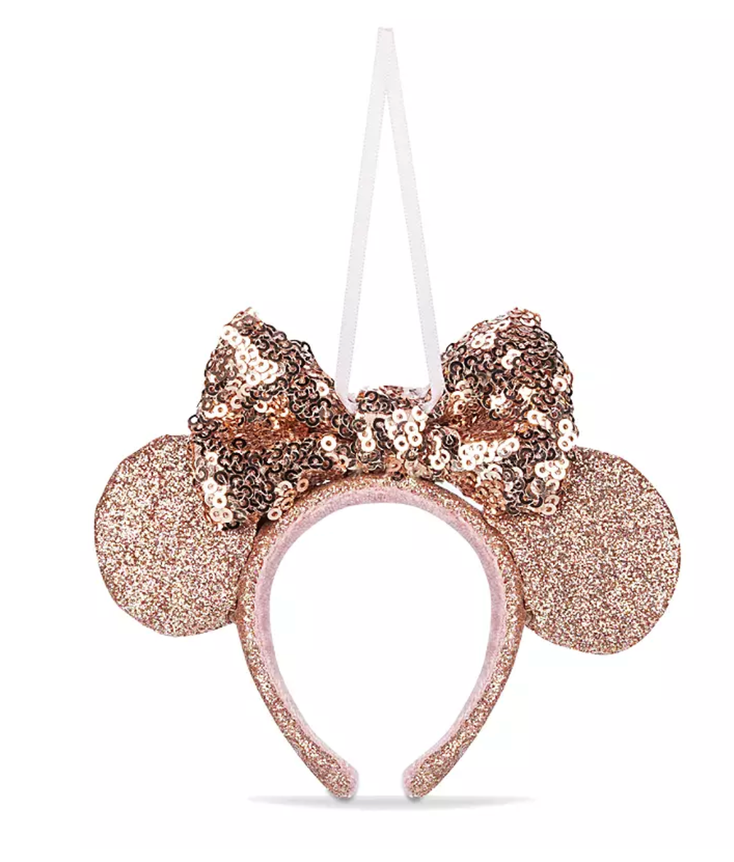Disney Parks Minnie Mouse Briar Rose Gold Ear Headband  display picture 2