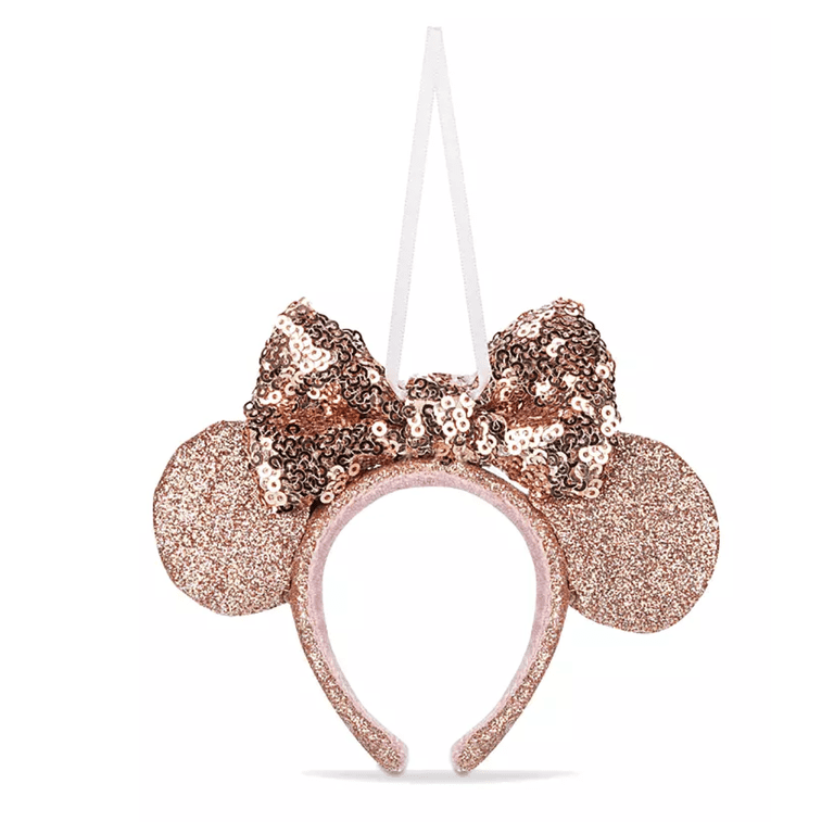 New Disney Parks Briar rose Gold Minnie Mouse Ears Disney Parks Briar Rose Gold 2020 Redesigned Minnie Mouse  main image 3