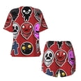 thumbnail image 5 of Lsque The Binding of Isaac Women's Short-Sleeved Pajama Set - 2 Piece Soft and Lightweight Sleepwear Set-X-Large, 5 of 9