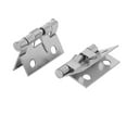 thumbnail image 2 of Uxcell Wooden Case Box Spring Loaded Hinges Silver Tone 26mmx31mm 50Pcs, 2 of 2