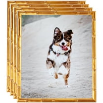 ArtToFrames 20" x 20" .75 Picture Frame, 20x20 inch Gold Wood Poster Frame (WOM-4875), 4 Pack