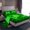 Green, variant on Homewish Geometric Striped Twin Sheet Sets,Red Game Console Twin Fitted Sheet,Gamer Gaming Flat Sheet For Boys,Breathable Bedroom Decorative,3pcs
