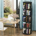 thumbnail image 2 of TOYTEXX Organisateur d'Étagère à Livres Empilable à 5 Niveaux, Rotatif à 360°, pour Adultes et Enfants – Usage à la Maison et au Bureau - Noir, 2 of 5