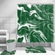 thumbnail image 5 of 70x70 Inches Bathroom Decor 4 Pcs Shower Curtain Set With Rugs ColorfulMarbles Bathroom Set With AntiSlip Rug Toilet Lid Cover Bath Mat And 12 Hooks, 5 of 6