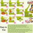 thumbnail image 4 of Maxmartt DIY Pin Button Maker Machine Badge Punch Press with 100Pcs Button Parts (1"/25mm,Circle), 4 of 10