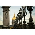 thumbnail image 3 of Berzel, Erin 14x11 Black Modern Framed Museum Art Print Titled - Pont Alexandre II, 3 of 5