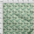 thumbnail image 3 of oneOone Viscose Chiffon Pear Green Fabric Leaves Sewing Fabric By The Yard Printed Diy Clothing Sewing Supplies 42 Inch Wide, 3 of 5