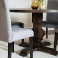 thumbnail image 4 of Roundhill Furniture Fordsville 5 Piece Transitional MDF & Oak Dining Table Set, Gray, 4 of 9