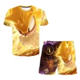thumbnail image 2 of 2024 Nuevas camisetas para niños, camisetas y pantalones cortos de Sonic, conjuntos de 2 piezas, camisetas de anime para niños, conjuntos de ropa de verano para bebés, 2 of 5