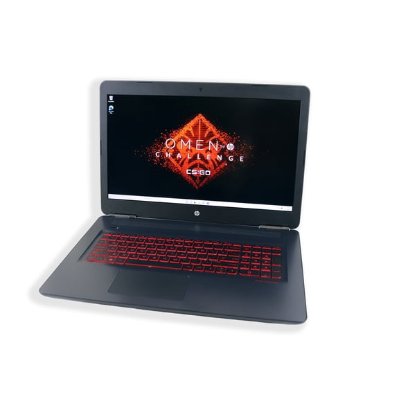 Pre-Owned HP Omen 17-w 17.3" FHD Gaming Laptop, Intel i7-6700HQ, 16GB DDR4, 1TB HDD, 512GB SSD, 8GB NVIDIA GeForce GTX 1070