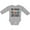 AC-Heather Grey, variant on Inktastic My Uncle Still Plays with Trains Boys or Girls Long Sleeve Baby Bodysuit