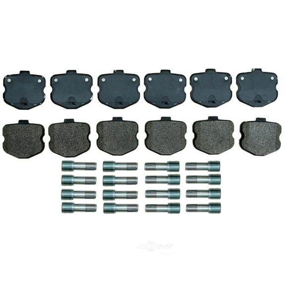 Raybestos SP1185XPH Brake Pad Set, 1 Pack Fits select: 2010-2013 CHEVROLET CORVETTE GRAND SPORT, 2006-2009 CHEVROLET CORVETTE Z06