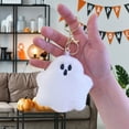 thumbnail image 2 of Halloween Ghost Keychain Pendant - Cute & Spooky Accessory for Bags, Decor, Gifts - 3.9 Inch Miniature Charm - Durable Alloy & Resin - Perfect Holiday Party Favor, 2 of 5