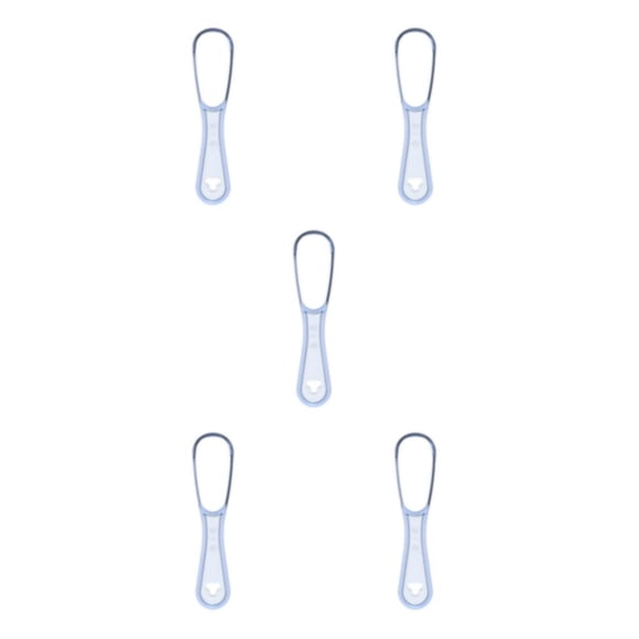 Seitruly Limpiadores de lengua para adultos, herramienta para el cuidado de la boca, cepillo de higiene, Simple, útil, doble cara, Type2 NO2