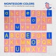 thumbnail image 4 of Letras Montessori de papel de lija Delmach en minúscula y mayúscula, 4 of 6