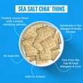 thumbnail image 3 of Every Body Eat Snack Thins, Sea Salt Chia, Gluten & Dairy Free, Vegan, School Lunch Snacks, Single Serve (Pack of 20), 3 of 5