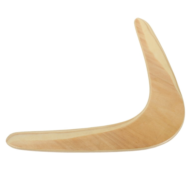 Wooden Boomerang For Kids Adults Easy To Throw Returning Boomerang
