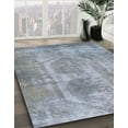 thumbnail image 2 of Ahgly Company Indoor Rectangle Abstract Light Slate Gray Abstract Area Rugs, 6' x 9', 2 of 6
