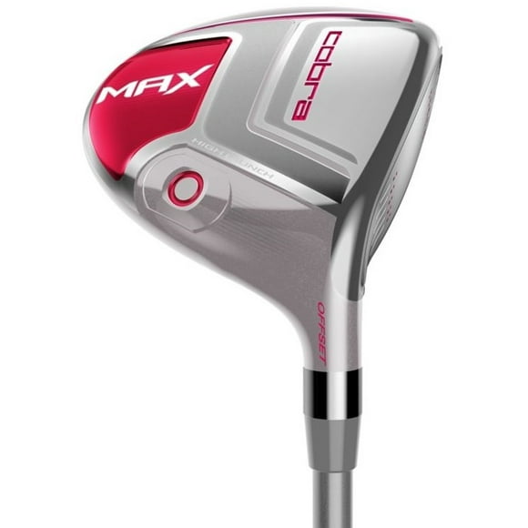 Pre-Owned Women Cobra Max Raspberry Offset 23* 5 Wood Matrix Ozik MFS 50X4 White Tie VG