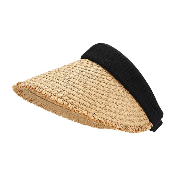 OJSFQUFP Womens Fashion Elastic Solid Color Comfortable Cap Beaded Large Cap for Women