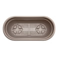 thumbnail image 2 of Bloem Lucca 18" Pebble Stone Self-Watering Oval Window Box Garden Planter Pot for Indoor and Outdoor Gardening, 2 of 6