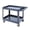 Gray, variant on Service Utility Cart 2-Shelf Utility/Service Cart, 500-Pound Capacity, Storage Handle, for Warehouse/Garage/Cleaning/Manufacturing，45"X25"