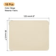 thumbnail image 2 of Uxcell Iron on Patches Fabric Repair Patches Iron-On Mending 4.9"x3.7" for Clothes Pants Pack of 18 Beige, 2 of 6