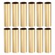 thumbnail image 1 of Cubiertas de vela Unique Bargains Metal Dorado 3.1 Pulgadas 12uds, 1 of 5