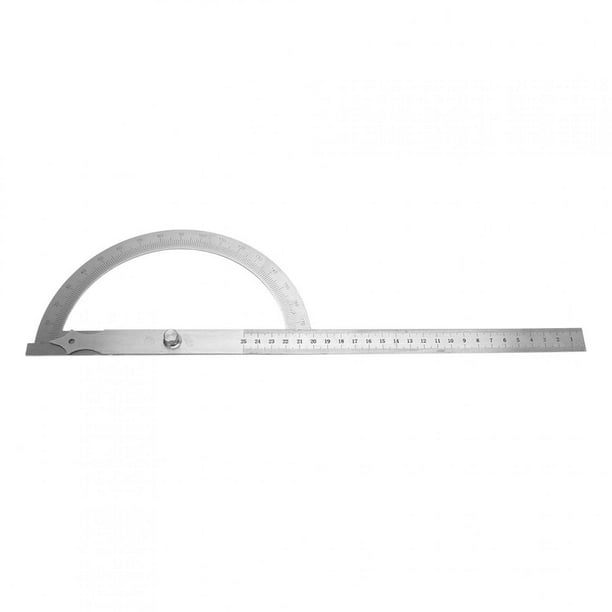 Medidor de ángulo NikouMX Transportador de acero inoxidable 200 * 300 mm