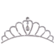 thumbnail image 1 of Diadema de cristal, diademas de diamantes de imitación para mujeres, joyería para el cabello, diadema de boda, corona, tiaras de fiesta, 1 of 5