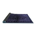thumbnail image 2 of Ahgly Company Indoor Round Persian Blue Traditional Area Rugs, 4' Round, 2 of 4