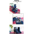 thumbnail image 6 of Tponi Womens Fall Boots Pink Women Boots Womens Dress Boots Round Toe High Heel Ankle-High Formal Slouch Boots, 6 of 8