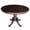 Rich Mocha, variant on Bowery Hill Round Dining Table in Black