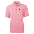 thumbnail image 2 of Men's Cutter & Buck Red Indianapolis Indians Virtue Eco Pique Botanical Print Recycled Polo, 2 of 3