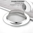 thumbnail image 3 of 2 PCS Kitchen Sink Strainer Stainless Steel, kitchen Sink Drain Strainer，Sink Strainers with Large Wide Rim 4.5" Diameter for Kitchen Sinks, 3 of 7