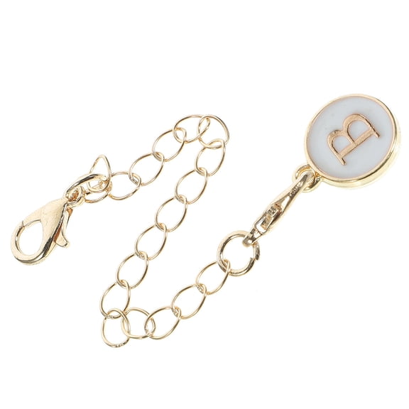 AURARMLET Backpack Pendant Alloy Key Chain White 1Set Fashionable Key Finder Party