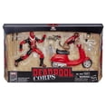 thumbnail image 2 of Figura de acción Deadpool Corps de la serie Marvel Legends de 15 cm con vehículo, 2 of 8