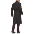 thumbnail image 5 of Adam Baker Men's Single Breasted Breasted Full Length Trench Coat All Year Round Raincoat, 5 of 5