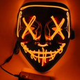 thumbnail image 1 of Máscara de carnaval LED, máscara LED con 3 modos de flash para Halloween carnaval fiesta de disfraces cosplay Sincero Electrónica, 1 of 4