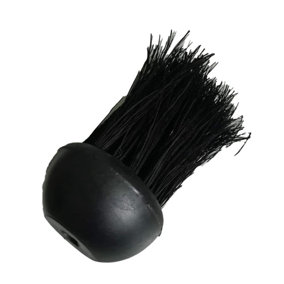 2 X Replacement Round Companion Set Hearth Fireplace Brush Head Refills