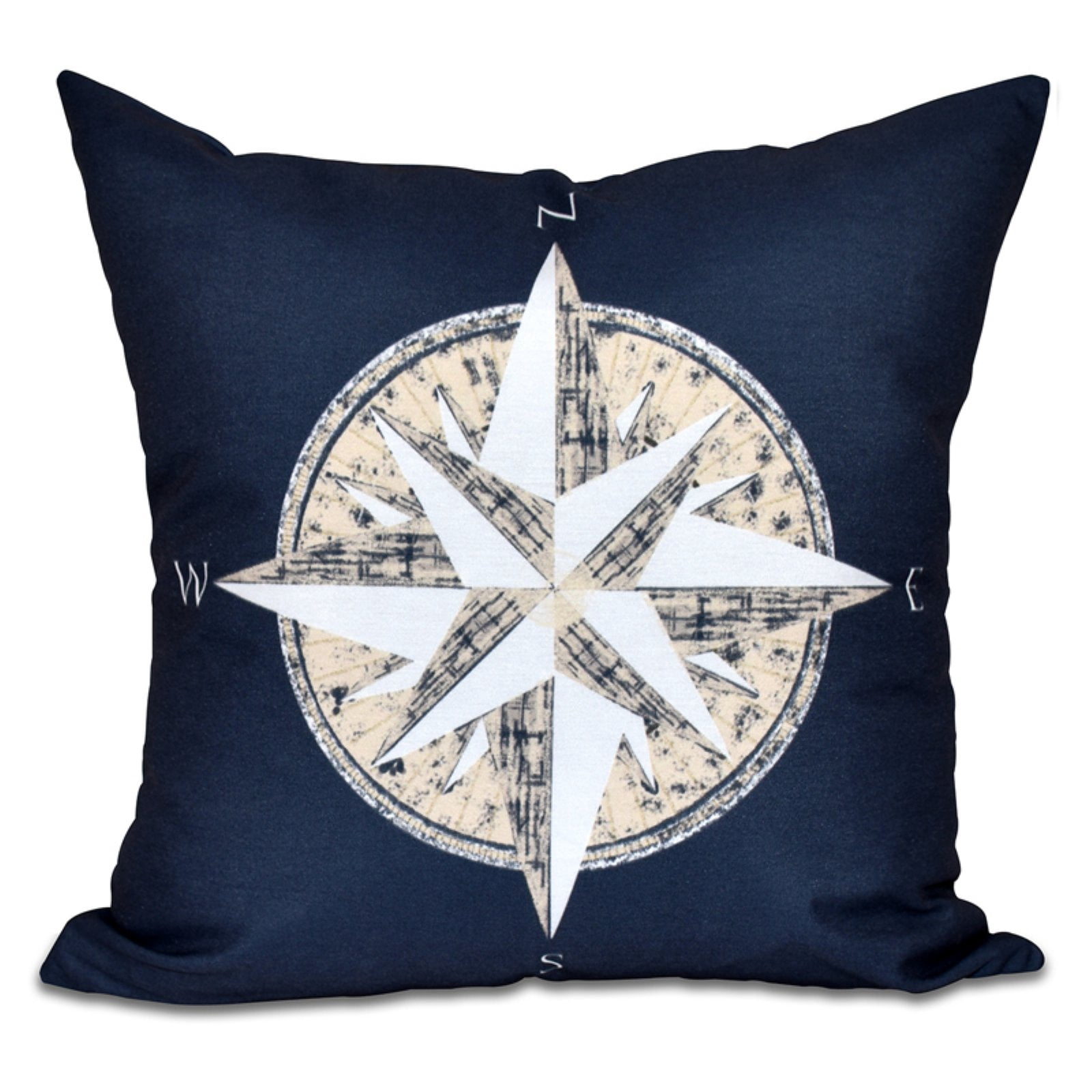 Simply Daisy 16" x 16" Compass Geometric Print Pillow