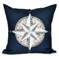 thumbnail image 2 of Simply Daisy 16" x 16" Compass Geometric Print Pillow, 2 of 2