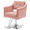 Pink, variant on BarberPub Salon Chair for Hair Stylist, Hydraulic Barber Chair
