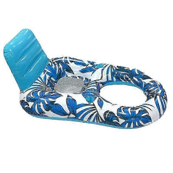 Large Pool Floats Lounger Adults - 55'x36' Oversized Lake Float Floaties, Inflatable Pool Raft with Cup Phone Holder, Backrest, Footrest