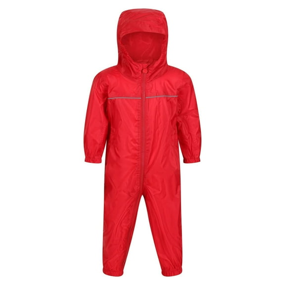 Regatta Professional Baby/Kids Paddle Waterproof Windproof All In One Raincoat Suit